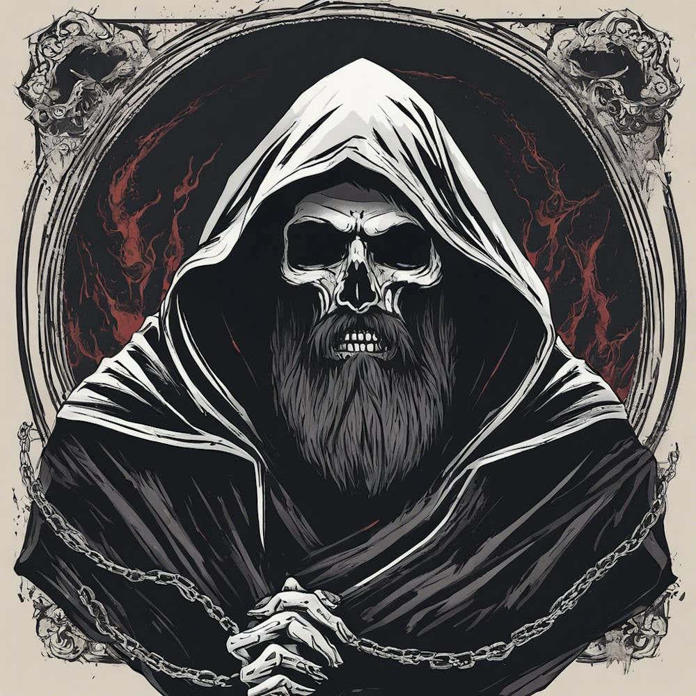 "Embrace the Darkness: The Grim Reaper Unveiled"