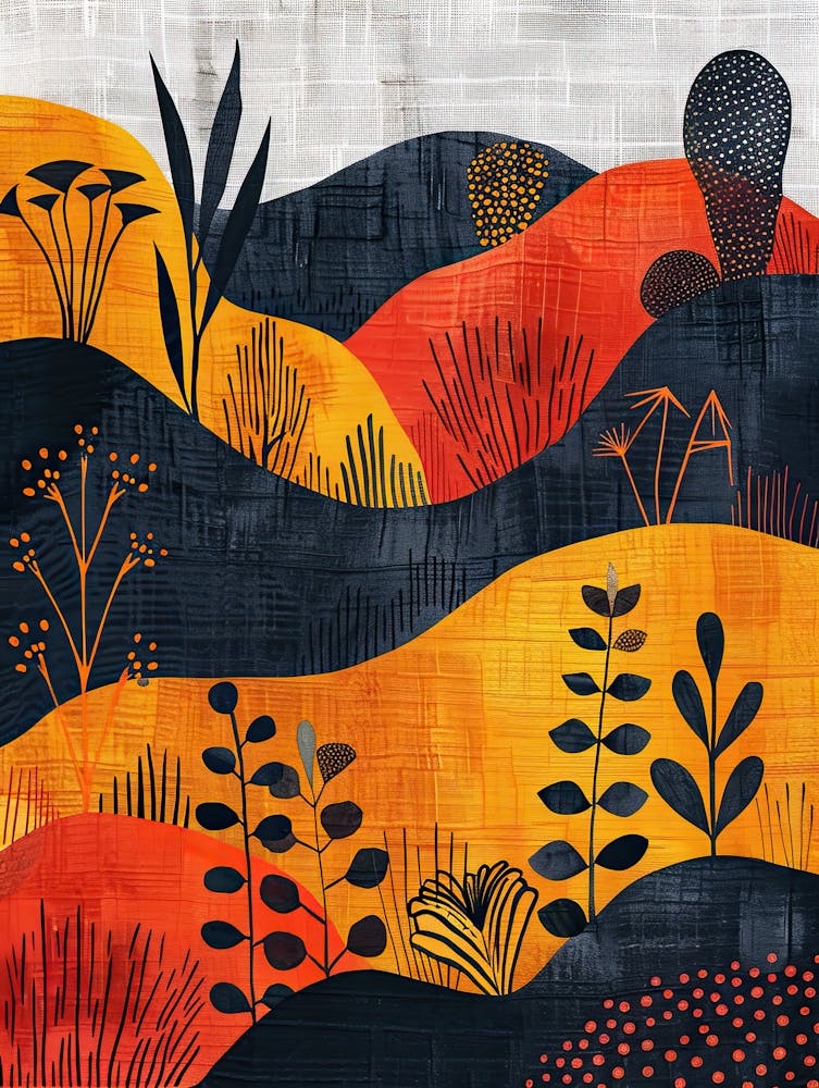 Weightless Worlds Matisse Style