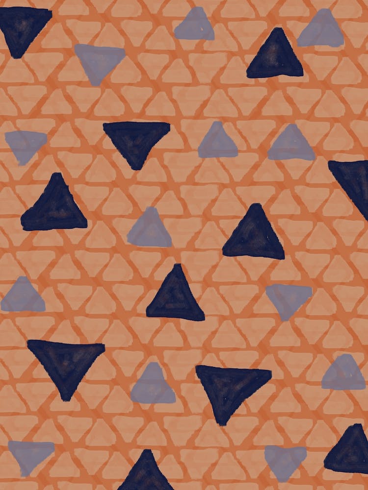 Orange Triangles