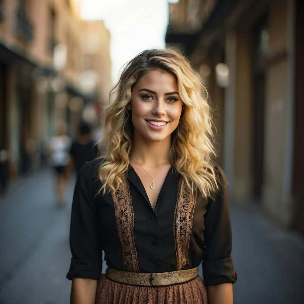 23 year old Smiling Spanish Working Woman 3