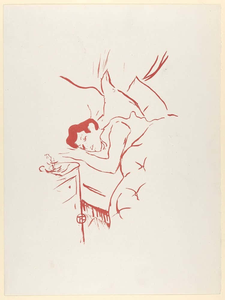 Your Mouth (From Les Vieilles Histoires), Henri de Toulouse-Lautrec