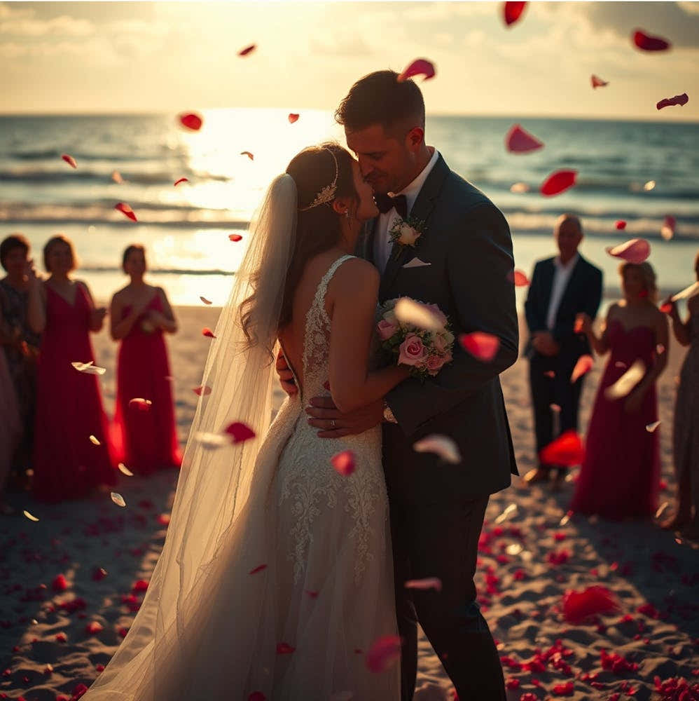Sunset Beach Wedding