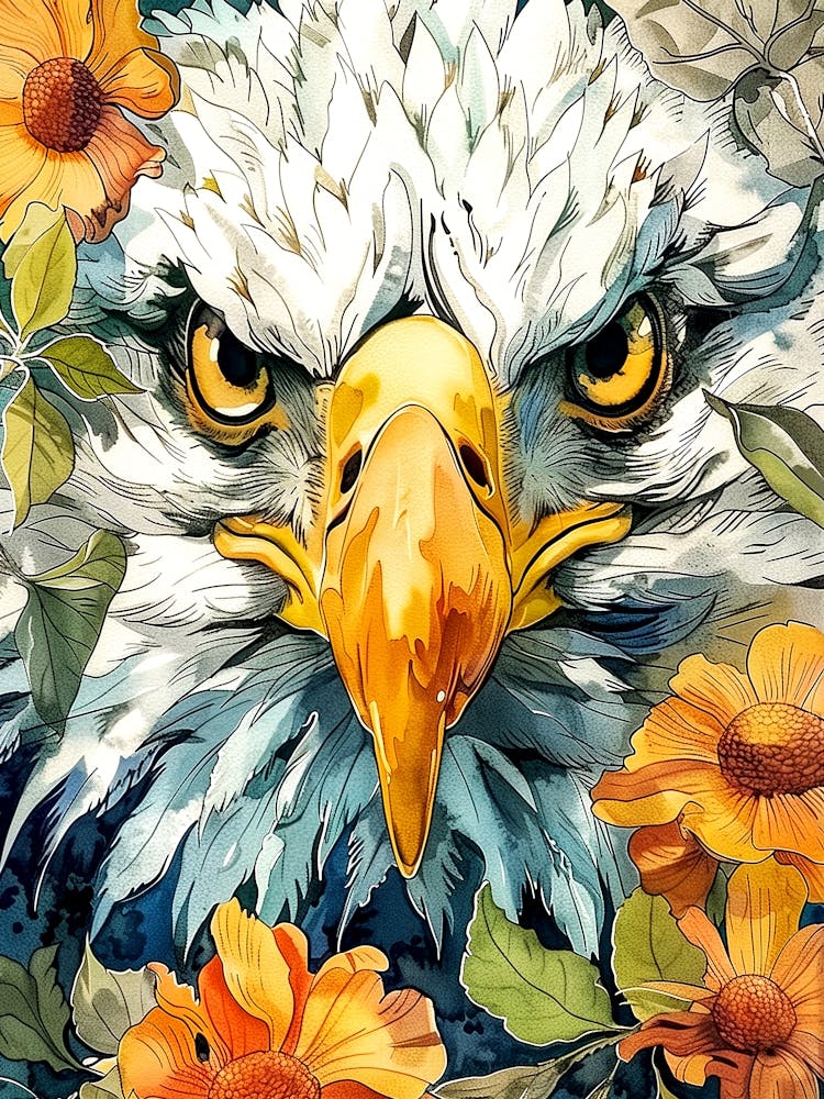 Bald Eagle bird art