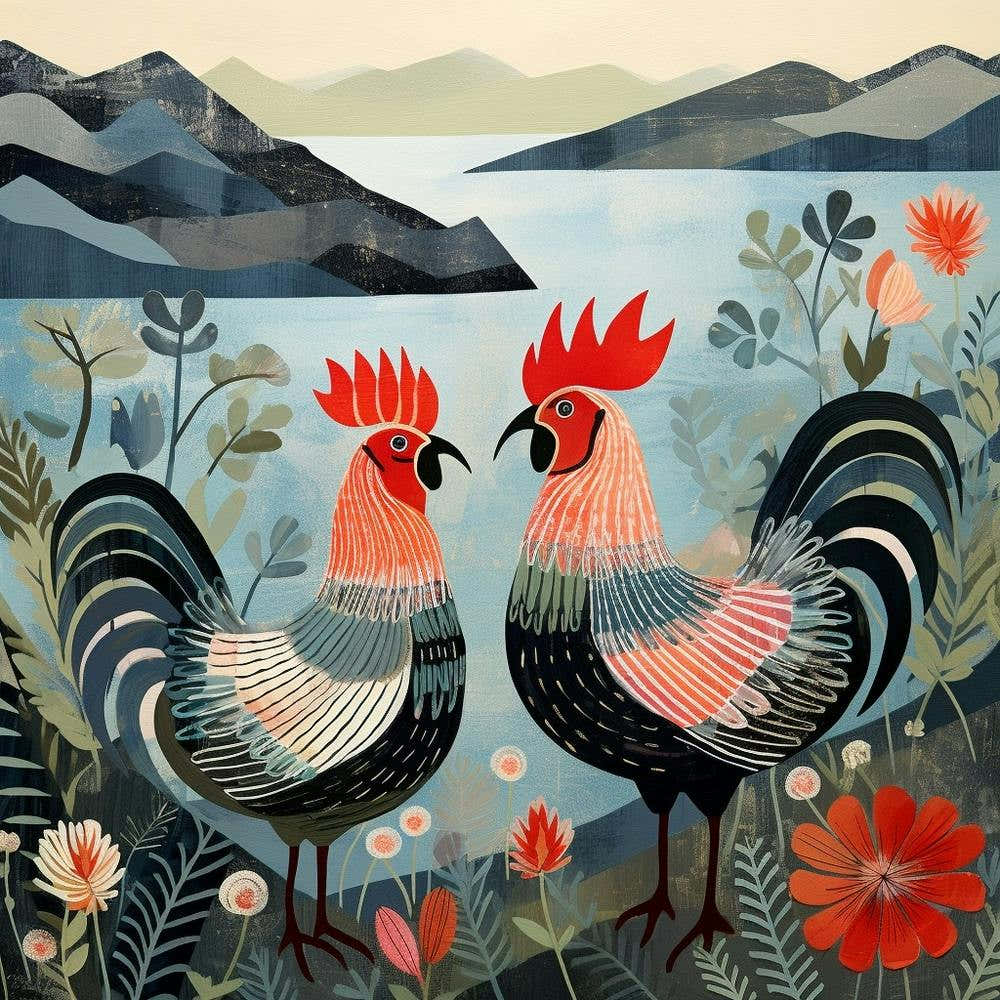 Bird In Nature Chicken 12