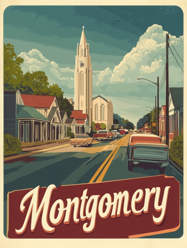 Aihrgdesign A Classic 1960s Travel Poster For Montgomery Show 1c03efe3 4b64 4fe7 B827 15391ee8bb32 2