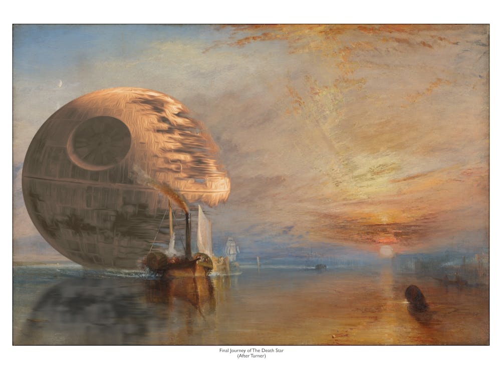 Death Star - Star Wars & Turner Parody