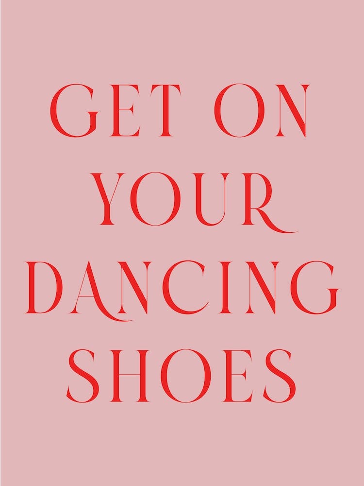 Dancing Shoes In Pink