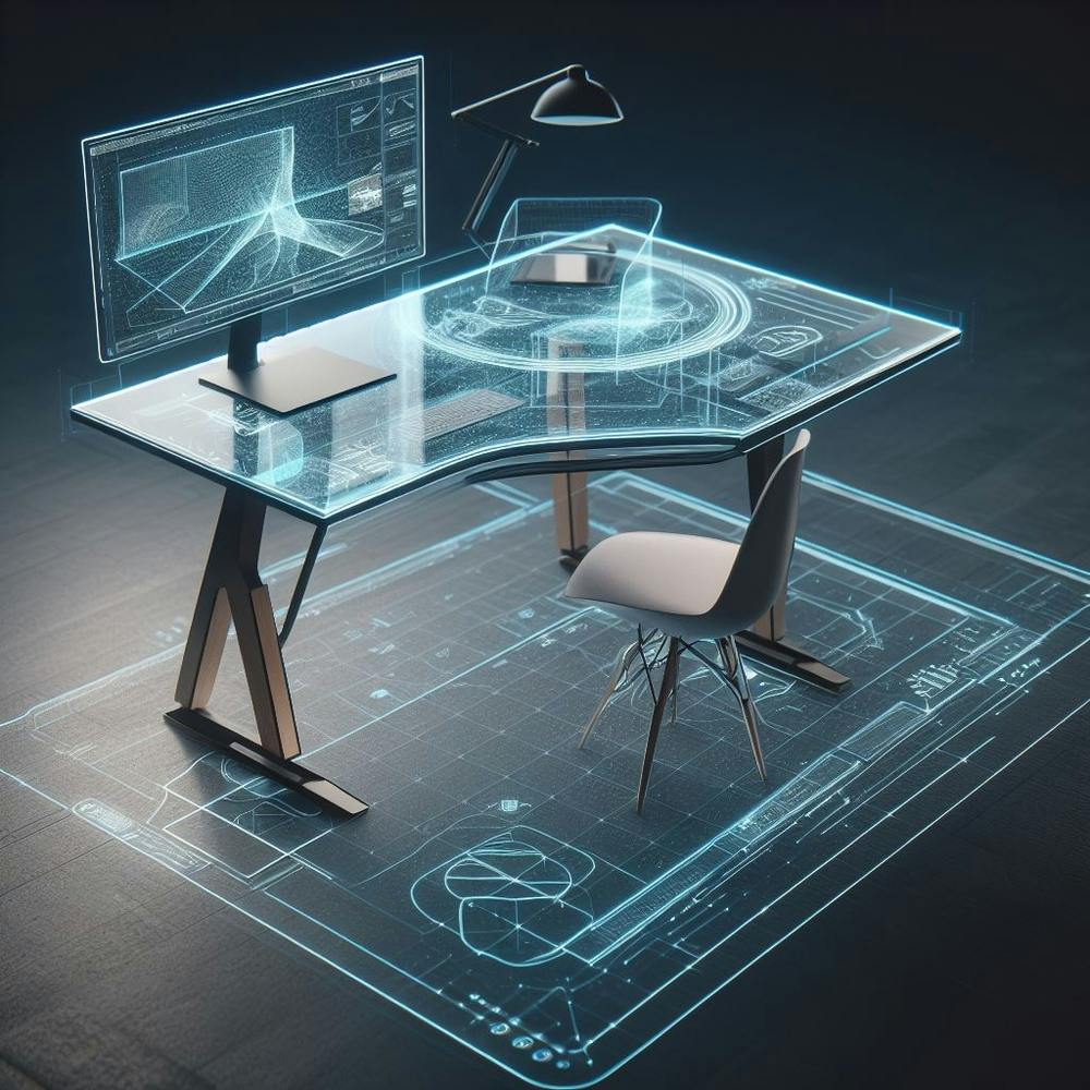 Futuristic Desk 1