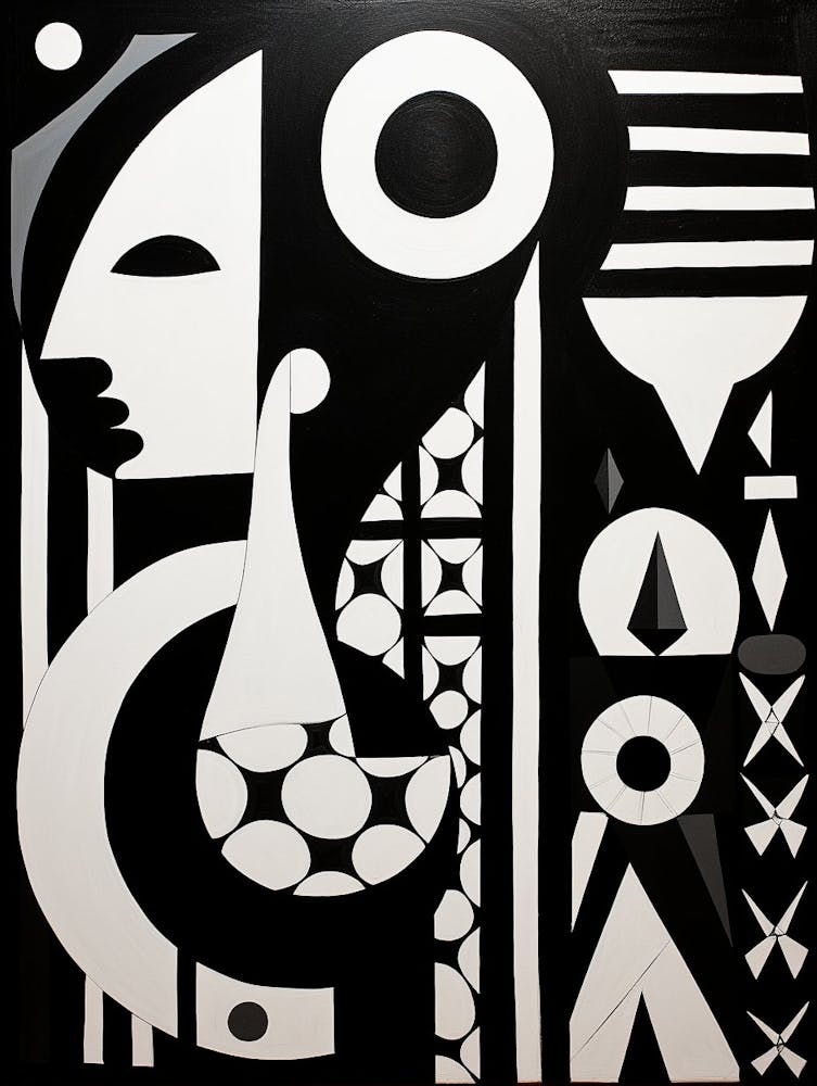 Whimsical Abstract Geometric Shapes 4