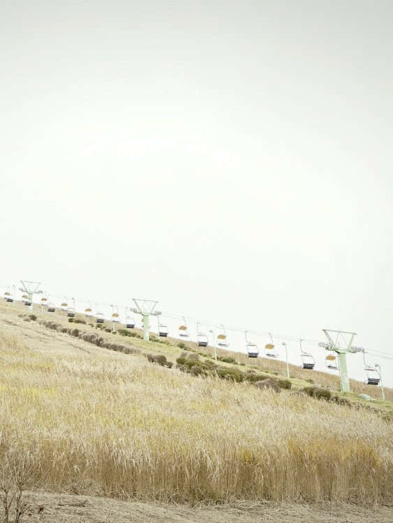 Ski Mountain Scene - Photography