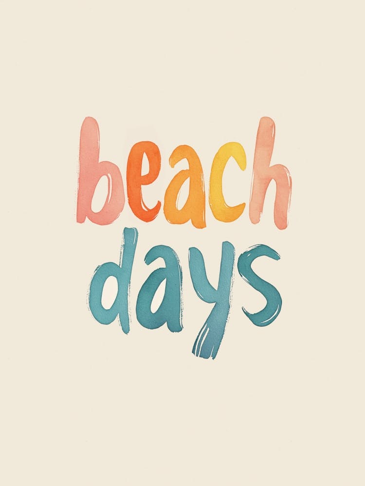 Beach Days (Version 3)