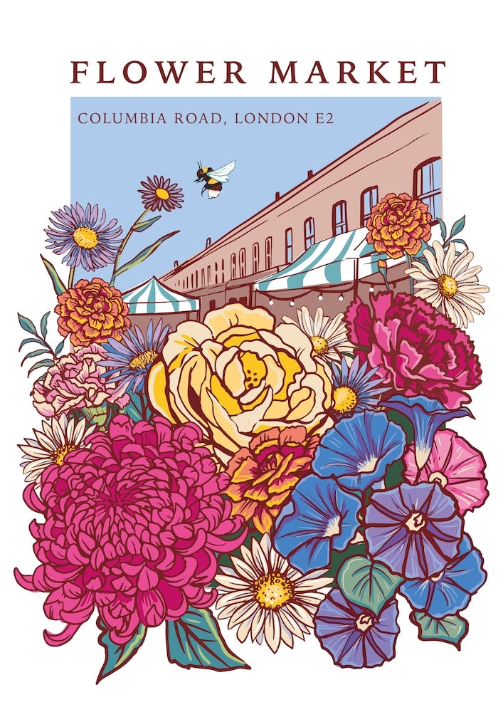 Flower Market Columbia Road London