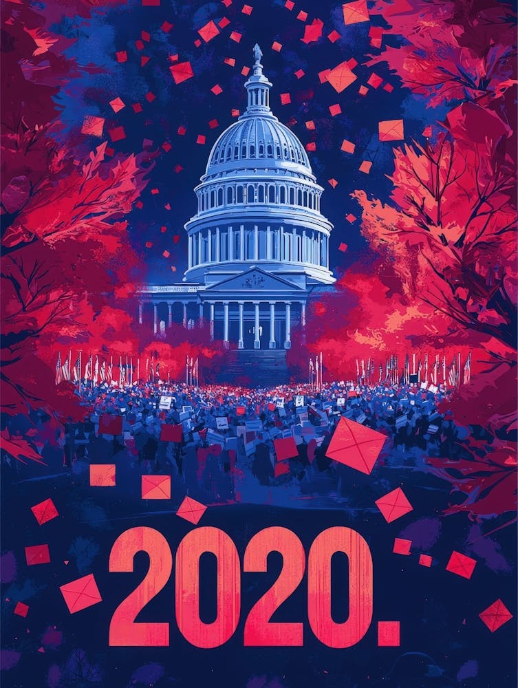 Aihrgdesign A Political Poster Representing The Highly Polari 8825d5ce A8c7 4277 9fef D6867428ed8c 2