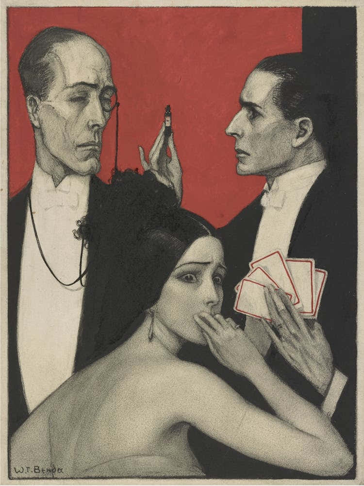 See, Jack, He Said, His Manner Wild And Delirious (1922) By Wladyslaw Theodore Benda