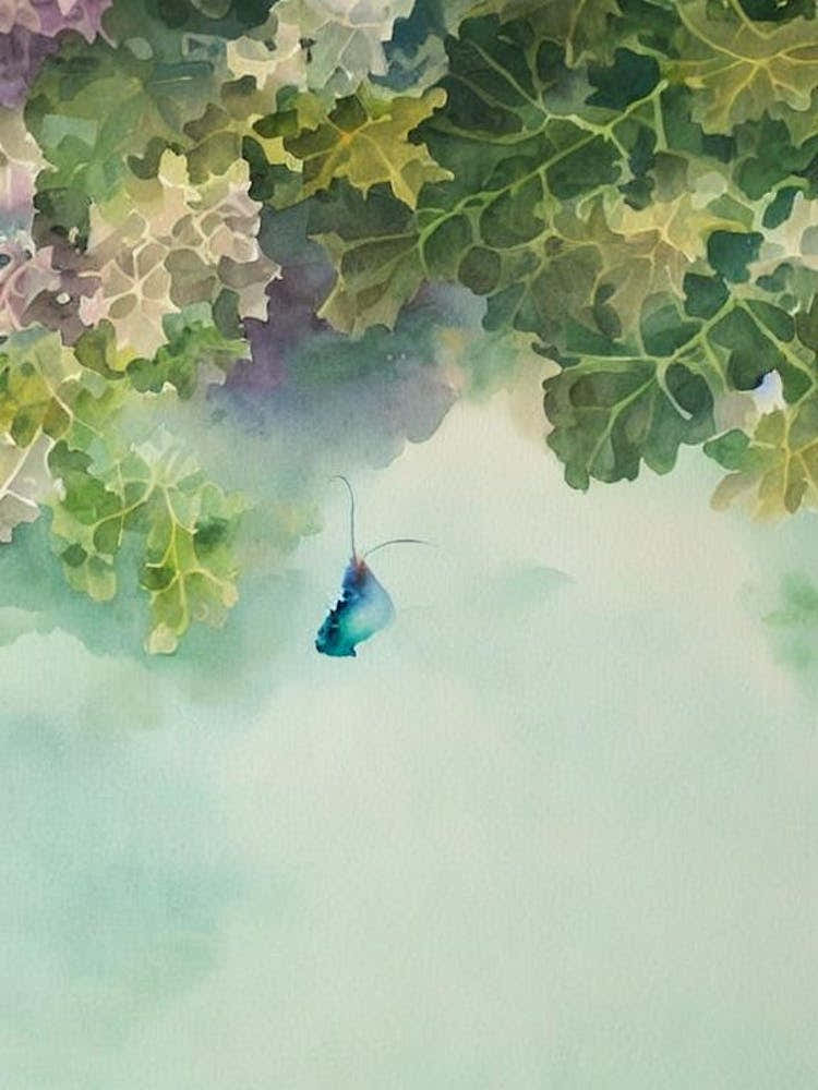 Pyrosome II Storybook Watercolour