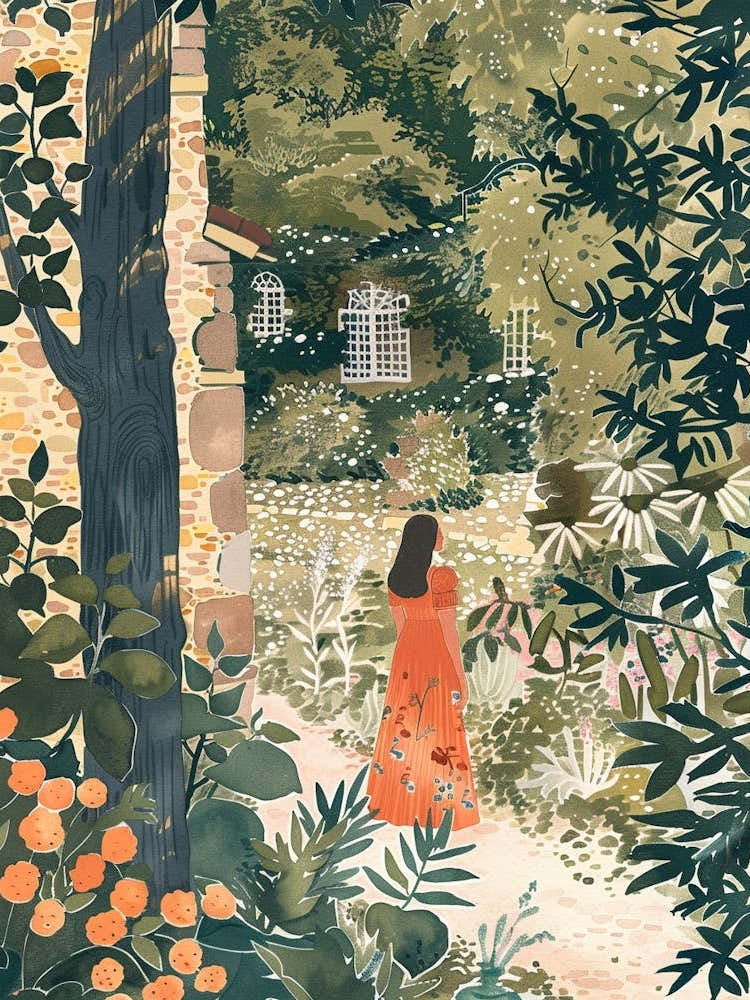 In The Garden Château De Chenonceau Gardens France 2