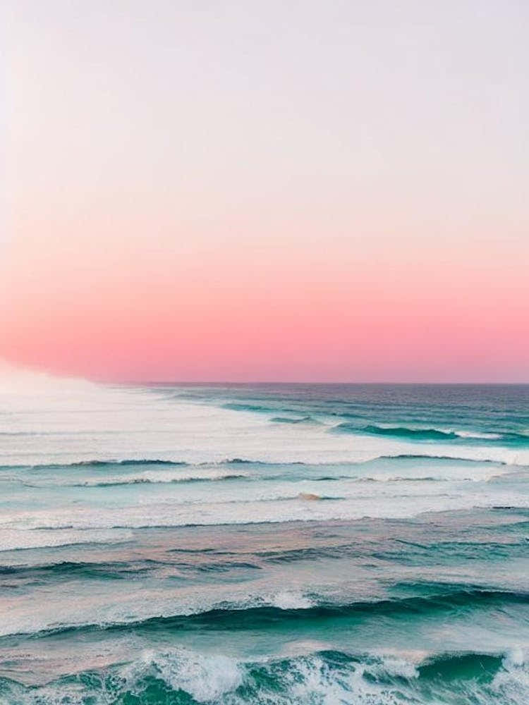 Bells Beach, Australia Pink Photography 1