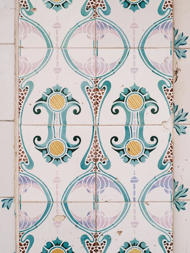 Pattern Tile Mural // Valencia, Spain, Travel Photography