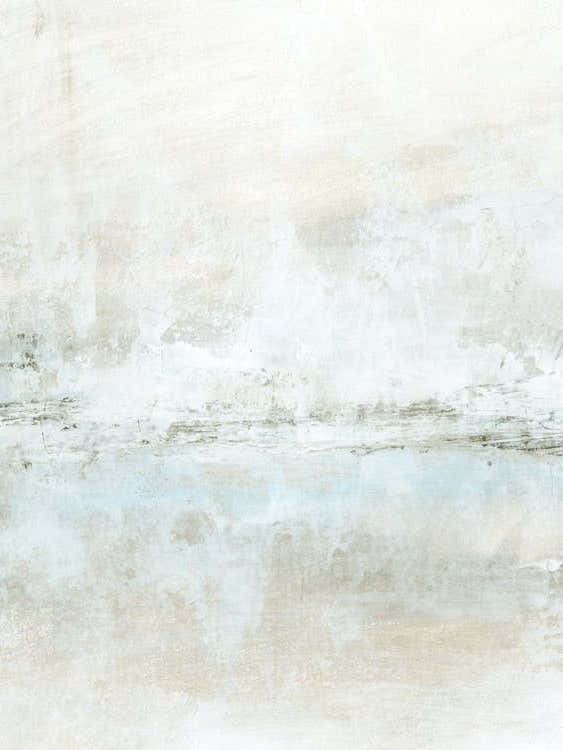 Haze - Neutral Gray Abstract Painting