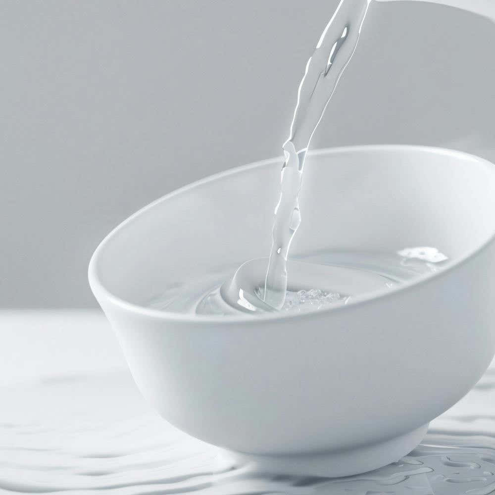 Water Pouring Into A Bowl