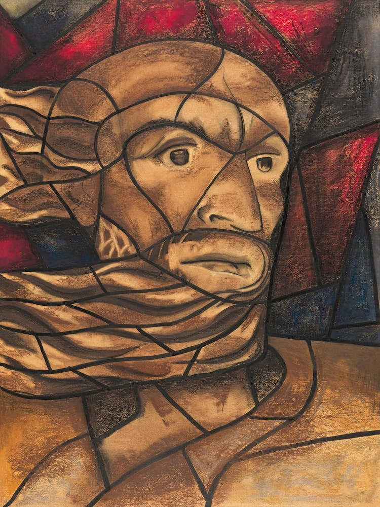 Design For A Window In The Noordertransept In The Dom In Utrecht (1878–1938), Richard Roland Holst 1