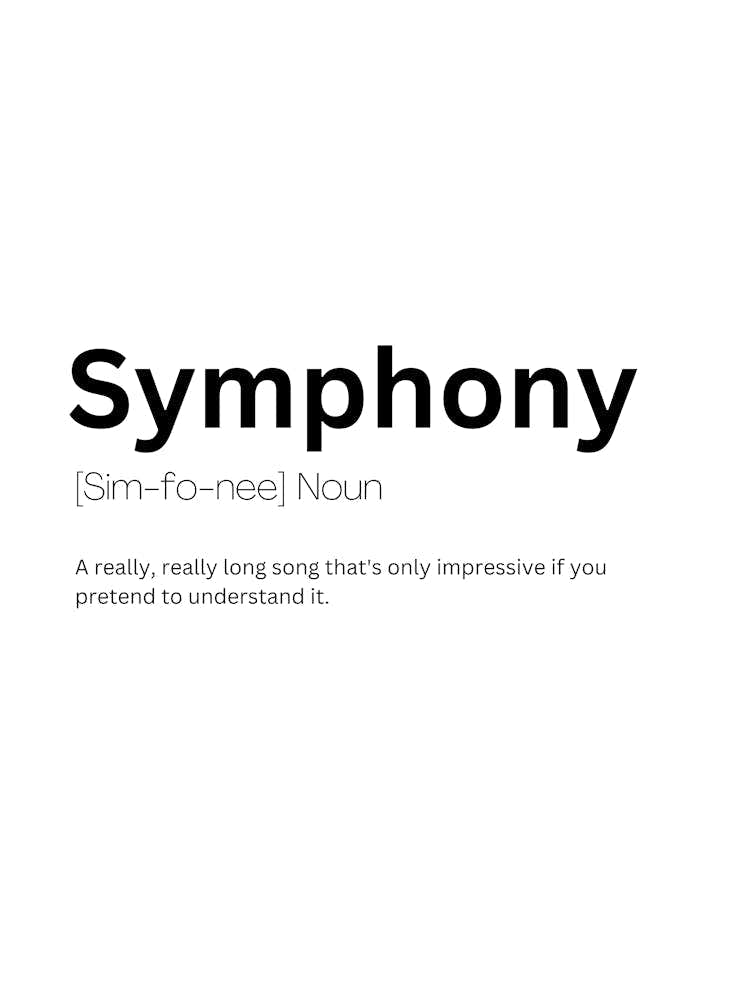 Symphony Definition Meaning
