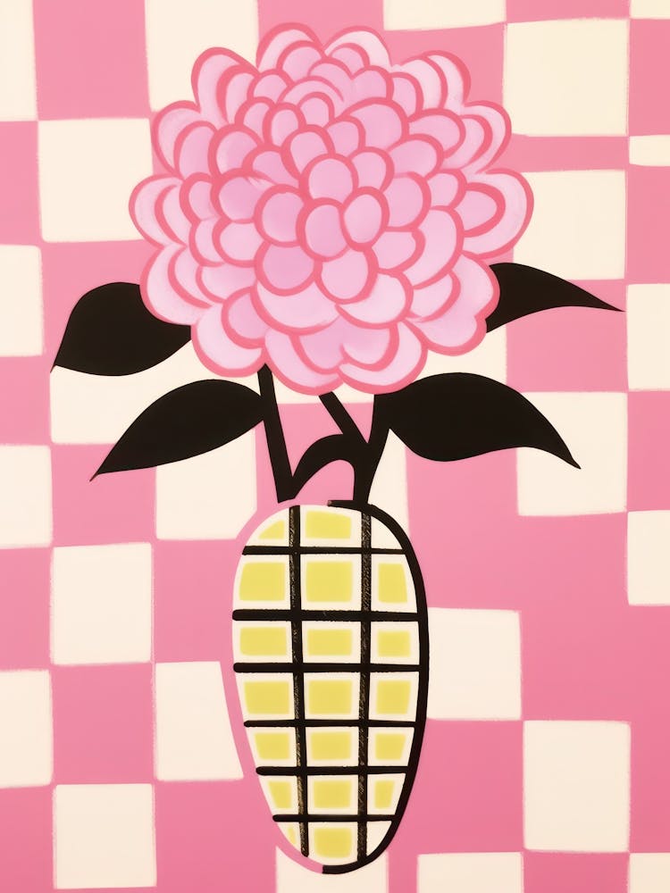 Peonies Flower Vase 5