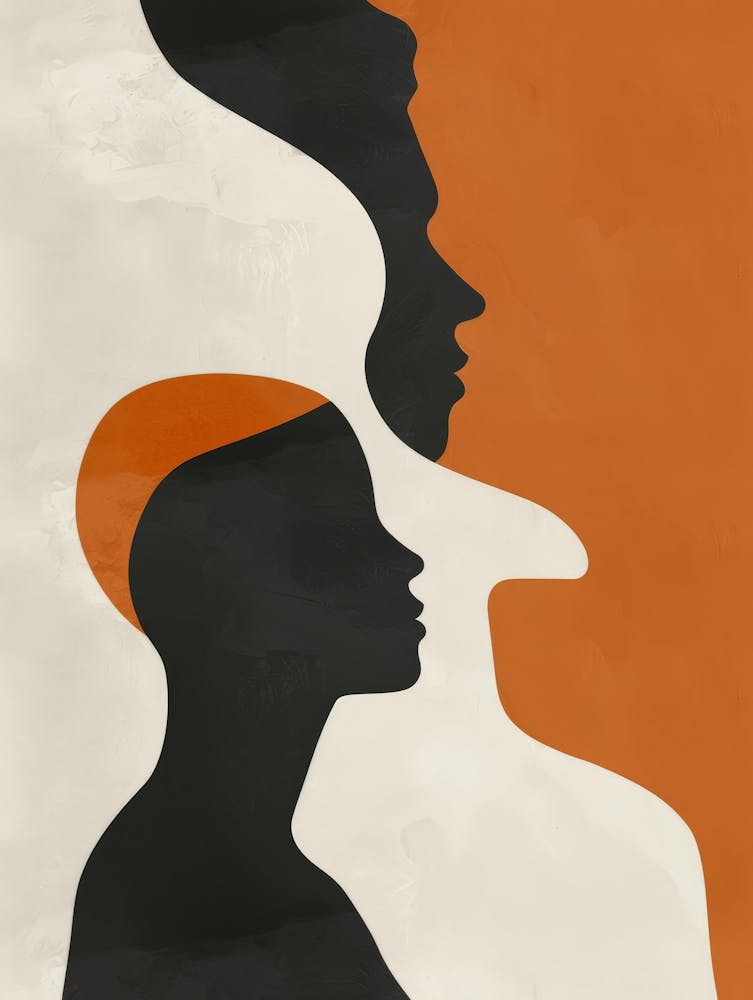 Portrait Of A Man And Woman