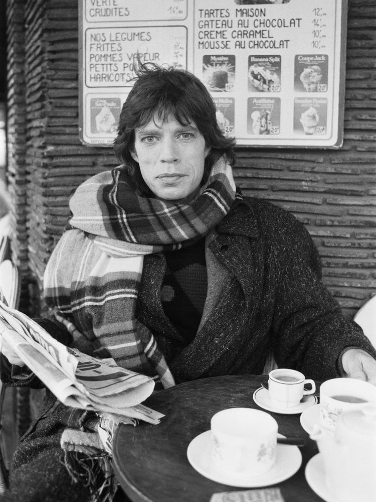Mick Jagger Lead Singer With The Rolling Stones Pictured In Paris France In January 1985