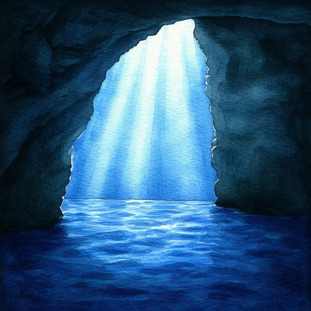 Cave With Light