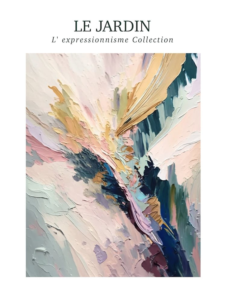 Le Jardin Abstract Oil Painting 3