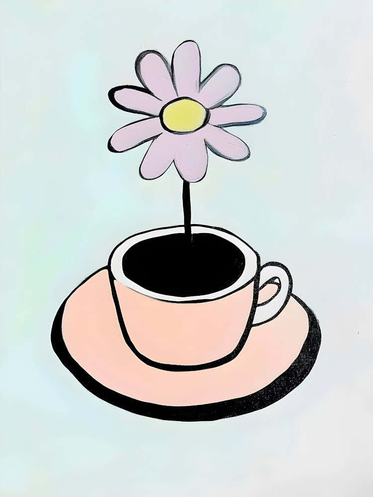 Daisy In A Cup