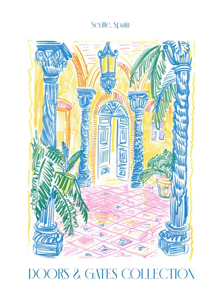 Doors And Gates Collection Seville, Spain 2