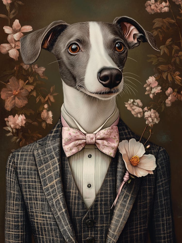 Whippet Dapper Gentleman