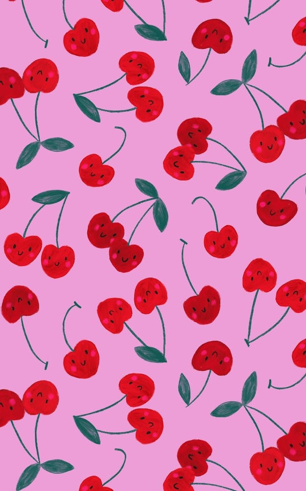 Happy Fruit Cheerful Cherries