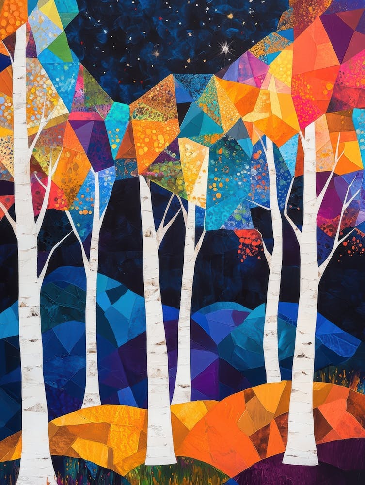 Birch Trees 11