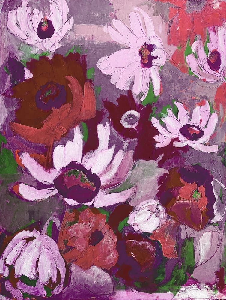 Wild Abstract Flowers