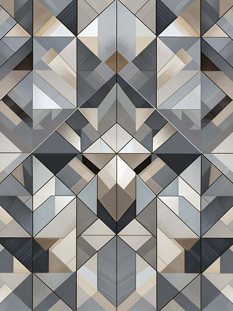 Technology Abstract Geometric Pattern 7