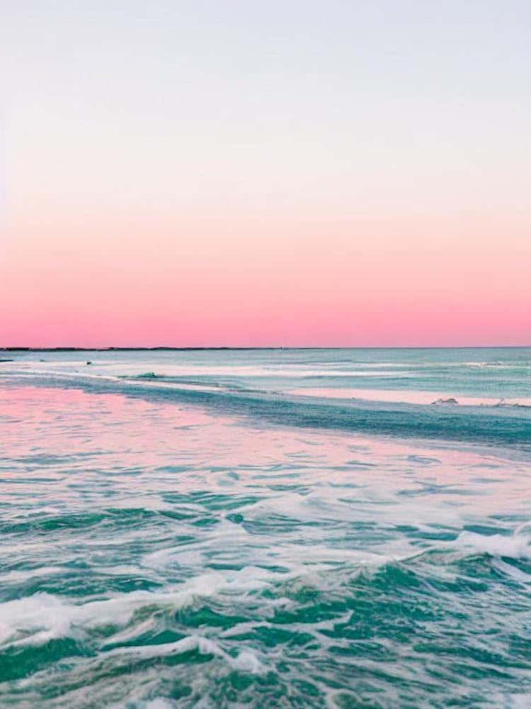 Weymouth Beach, Dorset Pink Photography 2