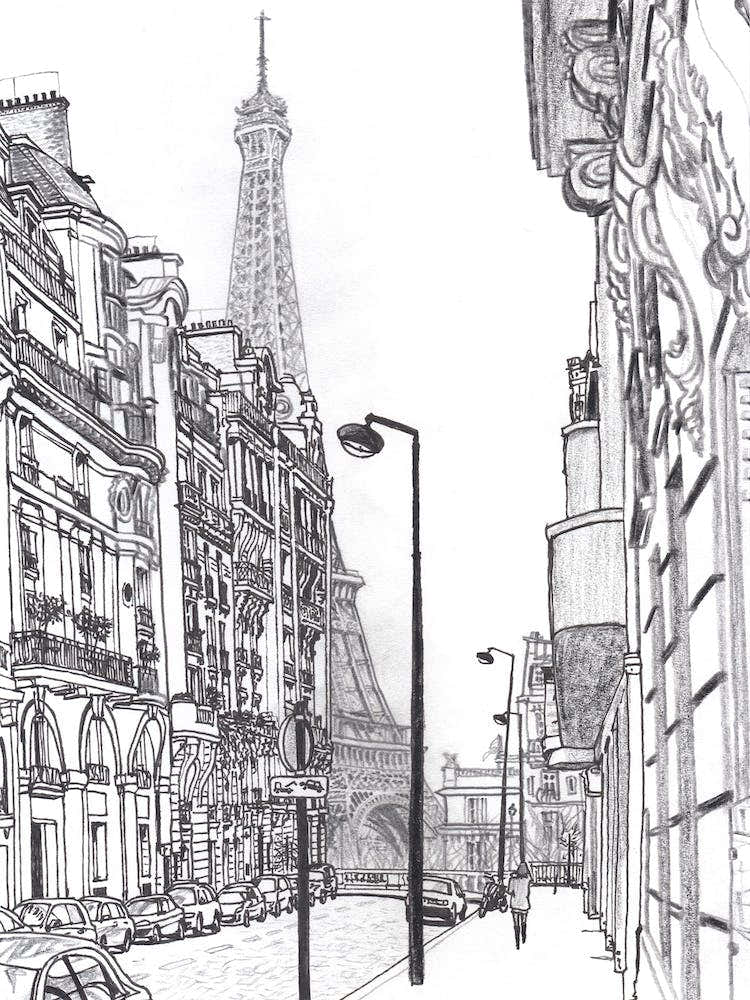 The Tower Seen Across The River