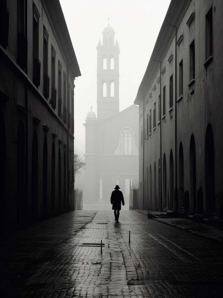 Parma, Italy,  Black And White Analogue Photography  4