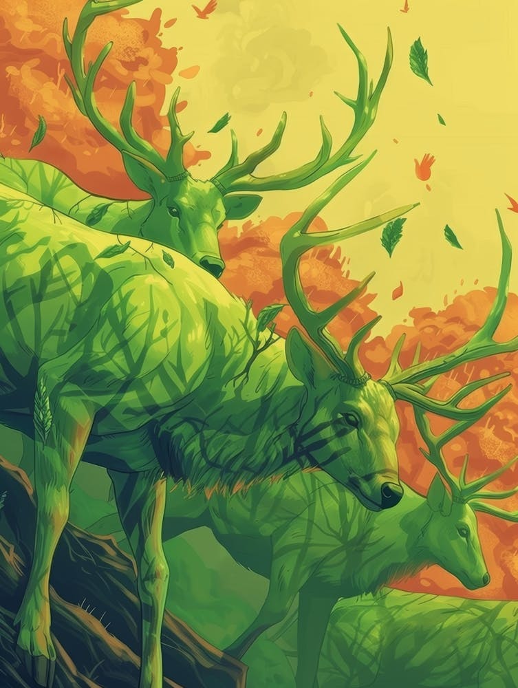 Deer In The Forest 27