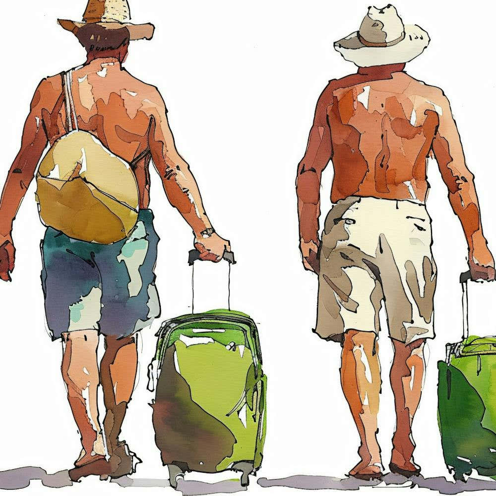 The Tourist - Old Men With Luggage
