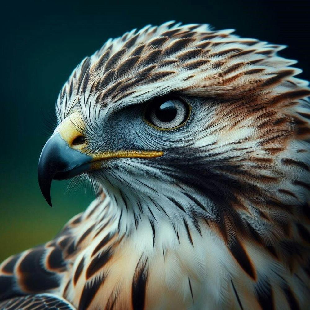 Hawk Close-Up