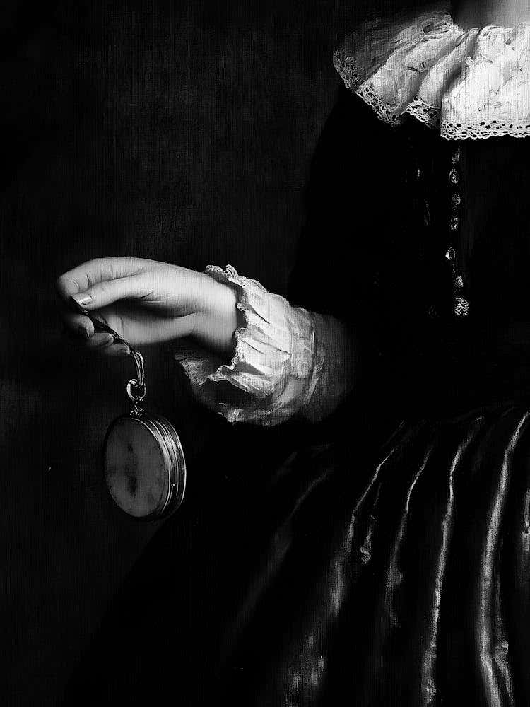 Lady With A Pocket Watch