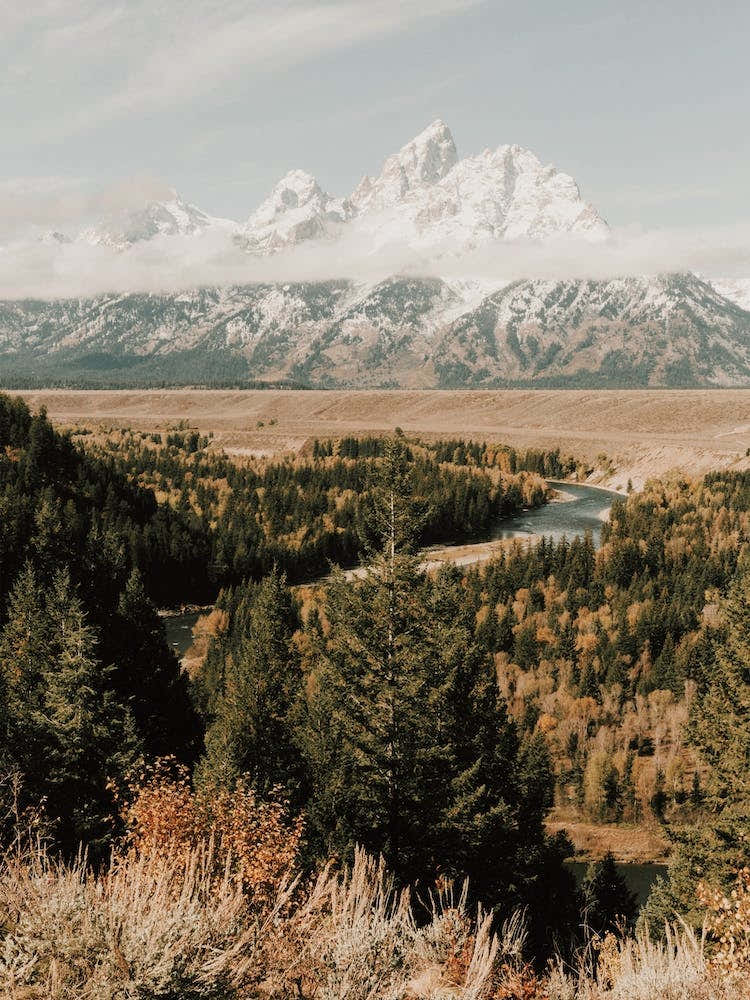 Teton Mountain Range