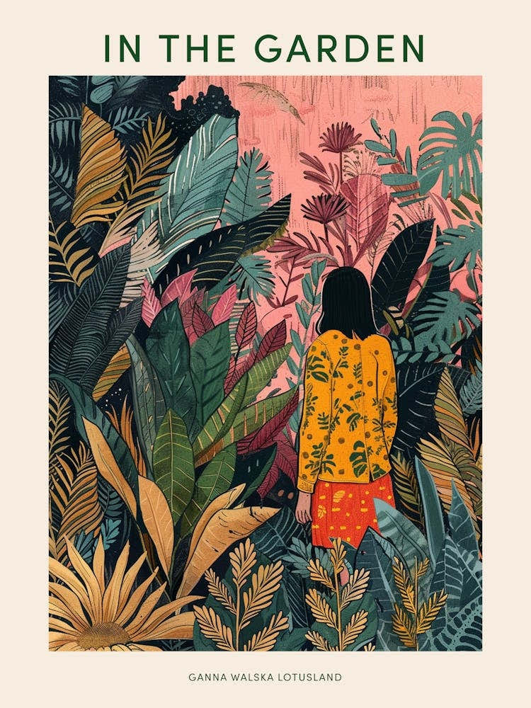 In The Garden Poster Ganna Walska Lotusland Usa 2