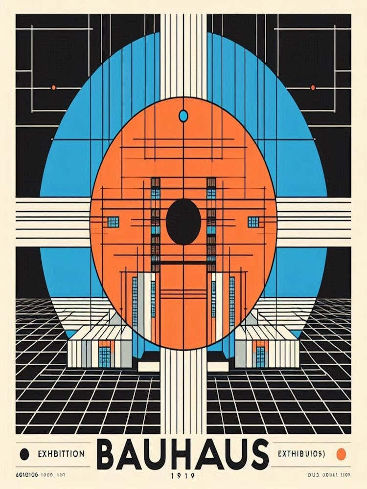 Bauhaus Geometric Design