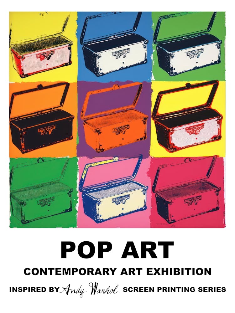 Poster Box Pop Art 3