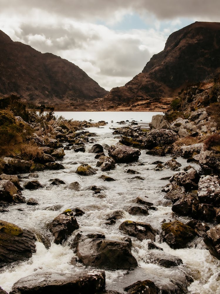 Mountain Stream In Ireland